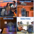 thumbnail image 4 of Solar Bug Zapper Outdoor,4500V Mosquito & Fly Killer Lamp，Waterproof Insect Control for Garden, Patio, 4 of 9