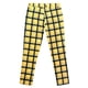 thumbnail image 5 of Pantalones largos de moda para hombre, informales, con estampado a cuadros, botones y cremallera, de poliéster, 5 of 7