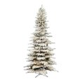 thumbnail image 1 of Vickerman 102" Pin Stratton LED Lumières Arbre de Noël Artificiel en Blanc/vert, 1 of 3