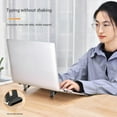 thumbnail image 2 of 1 Pair Portable Laptop Stand  Laptop Holder Shield Bracket Computer Stand  Zinc Alloy Ventilated Cooling Stand Mount Compatible with Any Laptop, 2 of 9