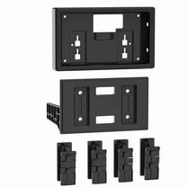Metra 107-UN02 Universal Floating Mount Kit for Pioneer 6.8 In Modular Radios for Select 1980-2017 Ford, Chevrolet, Toyota Vehicles