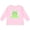 AD-Pink, variant on Inktastic Space Alien Halloween Boys or Girls Long Sleeve Toddler T-Shirt