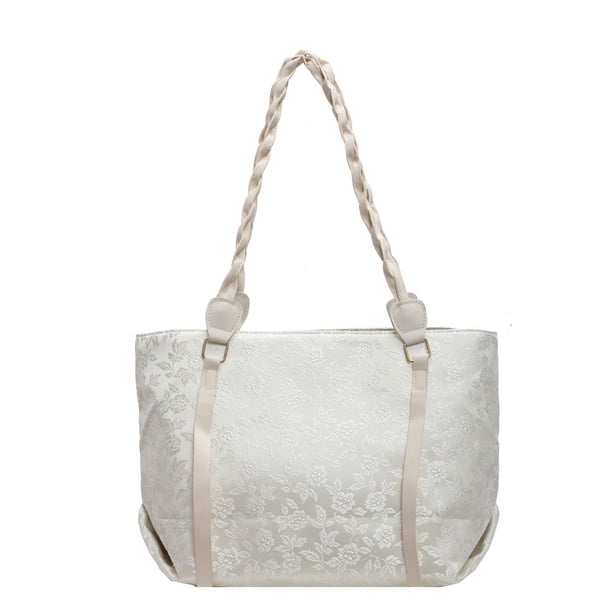 Bolso Informal Con Asa Hombro Floral Diario Color Sólido para Mujer