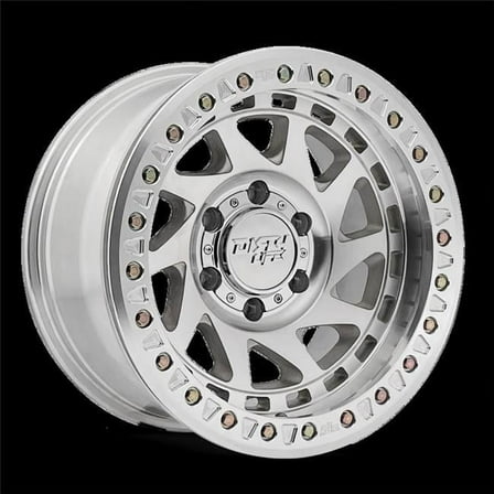 17 x 9 in. Enigma Race 12 mm Offset 125.2 mm Hub Machined Wheel