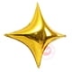 thumbnail image 3 of Globo de estrella de 4 puntas de oro rosa y plata para niños, decoración de fiesta de cumpleaños, regalo, juguete clásico, globos de aire para bebés, suministros para bolas, 3 of 5