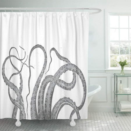 Xddja Steampunk Nautical Octopus S Vintage Kraken Monster Pattern Shower Curtain 66x72 Inch Canada Xddja Steampunk Nautical Octopus, Steampunk Shower Curtains