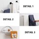 thumbnail image 2 of unbranded Estante De Pared Para Toallas Con Material Resistente Y Desmontable, 2 of 7