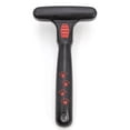 thumbnail image 2 of Jeffers Pet Magic Spring Undercoat Rake, Black & Red, 13 Long Pins - Rotating Retractable Teeth for Dogs, Cats - Grooming Tool for Shedding, Detangling, Removing Fur and Mats - Black Red, 2 of 3