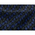 thumbnail image 4 of oneOone Viscose Jersey Fabric Leaves Block Printed Fabric 1 Yard 60 Inch Wide, 4 of 5
