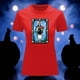 thumbnail image 3 of Playera Blusa Con Impresion De Doña Ines De Loteria Dia De Muertos Tradicion Mexicana Color Rojo Talla Chica Marca Emil SaEs, 3 of 4