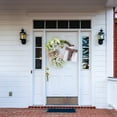 thumbnail image 2 of 16 inch Acrylic Easter Wreath with Pastel Eggs Artificial Easter Egg Wreath for Front Door Spring Door Wreath Easter Decorations for Home, 2 of 8