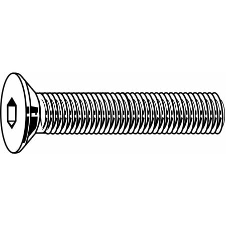 

SHCS Flat Alloy Steel #6-32x3/4 PK100