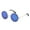 Blue, variant on Baellert Men's Women's Punk Round Lens Eyewear Sunglasses Outdoor Sports Glasses Gift