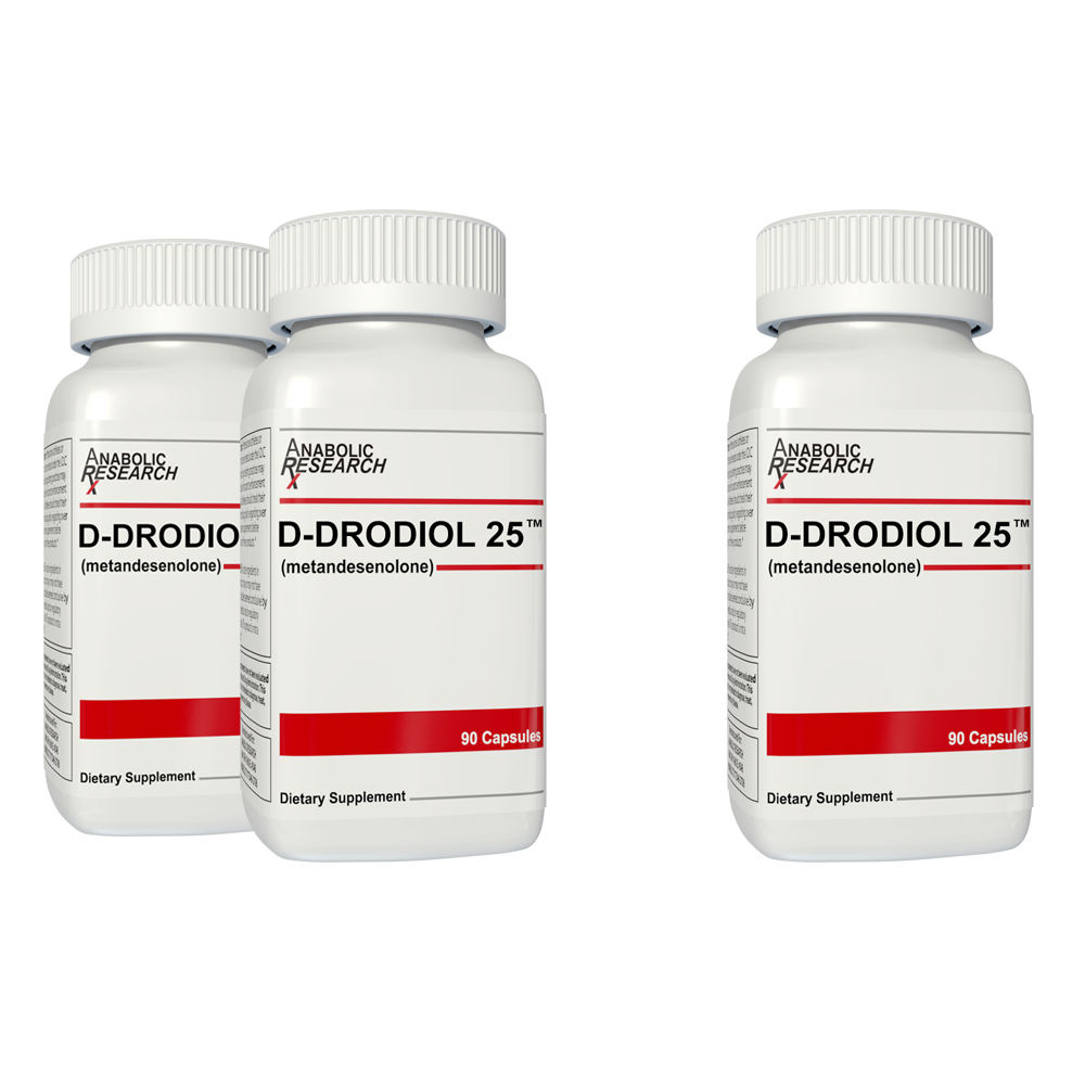 Anabolic Research Ddrodiol 25 Supplement for Mass, Nitrogen