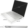 thumbnail image 2 of Hp 14" HD Chromebook Laptop, Intel Celeron N4120 Processor, Intel UHD Graphics, 8GB DDR4 Memory, 256GB Storage (128GB eMMC+5ave 128GB Micro SD) , Chrome OS, Silver, 2 of 5