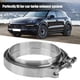 thumbnail image 4 of Brida de escape Turbo Universal para coche banda en V de acero inoxidable de 5" ANGGREK  Otros, 4 of 8