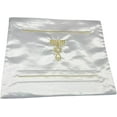thumbnail image 4 of 3 ARCHES USA Prayer Shawl Satin Bag With Messianic Sign -Tallit and Tefillin Satin Bag Zippered., 4 of 5