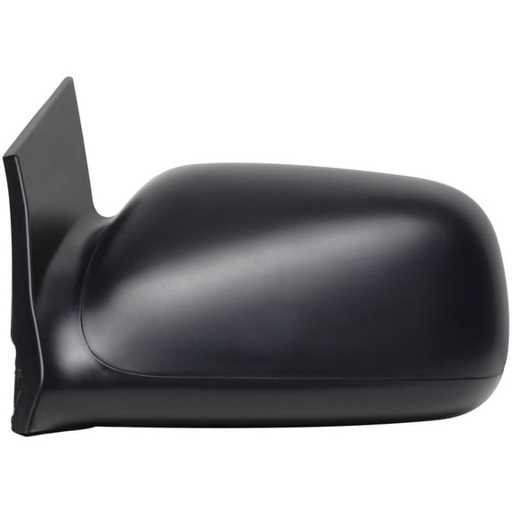 63572H - Fit System Driver Side Mirror for 06-11 Honda Civic Coupe DX, DXG, DG, black, non-foldaway, Manual