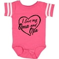 thumbnail image 3 of Inktastic I Love My Oma and Opa in Black Chalk Heart Boys or Girls Baby Bodysuit, 3 of 5
