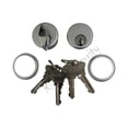 thumbnail image 2 of Storefront Door Mortise Lock Bolt Deadbolt w/ 2 Cylinders Adams Rite Cam SC1-TT, 2 of 8