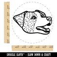 thumbnail image 2 of Jack Russell Terrier Dog Head Self-Inking Rubber Stamp Ink Stamper - Green Ink - Large 1-1/2 Inch, 2 of 7