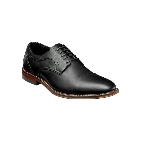 Stacy Adams Maddox Matte Oxford Shoe Black | 25488 001