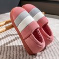 thumbnail image 2 of NOKIO Women's Fuzzy Slippers Warm S𝗅ip-On Slipper Comfy Indoor House Shoes with Non-S𝗅ip Sloe, Winter Closed Back Cotton Slides Plush F𝗅u𝖿𝖿y Home Shoes for Daliy, 2 of 8