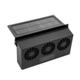 thumbnail image 3 of Sidaley Salidas solares del ventilador de escape del refrigerador auto del ventilador fresco de la salida de aire del coche accionado por el sol 3 Purificadores de aire negro Sidaley VI000653-02B, 3 of 6