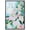 Black Frame, variant on Blossom Epiphany Framed High-Gloss Acrylic Glass Wall Art Pastel Floral Art by Art Remedy, Silver Frame, 16 x 24