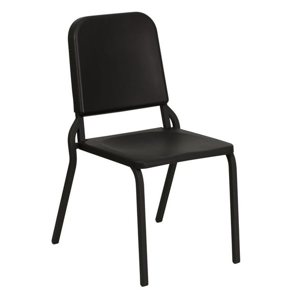 Flash Furniture Hercules Series Black High Density Stackable Melody Band/Music Chair
