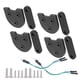thumbnail image 1 of Junta De Elevación De Guardabarros, No Es Fácil Caerse Junta De Elevación De Guardabarros, Accesorios De Scooter, Almohadilla De Elevación De Soporte De Pie, Para Scooter OTVIAP Negro, 1 of 8