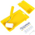 thumbnail image 3 of 16 Pcs Paint Roller Set 2 Inch High-Density Foam Paint Roller with Microfiber Cover Washable Reusable Wall Painting Roller for Wall Painting Repair Cabinets, 3 of 10