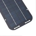 thumbnail image 4 of 12V 5W Portable Solar Panel, High Efficiency Conversion, Compact and Eco-Friendly Solar Panel, Outdoor Charger for RV and Motorcycle, 4 of 4