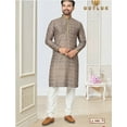 thumbnail image 3 of Light Brown Cotton Kurta Pajama Catalog 1001&ndash; Cultural Wear for Mens, 3 of 9