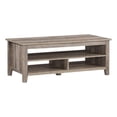 thumbnail image 1 of 48" Grooved Panel Sided Wood Coffee Table - Gray Wash, 1 of 6