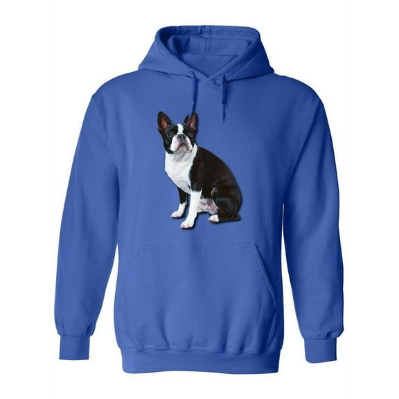 Sitting French Bulldog Hoodie Women -SPIdeals Designs, Female 4X-Large
