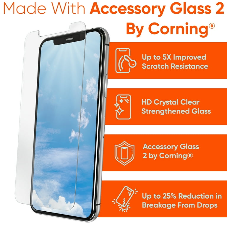 XDesign Screen Protector Compatible with iPhone 11, XR, 12 Pro, 12