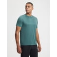 thumbnail image 7 of BALEAF Men's Sun Protection Shirts Short Sleeve T-Shirts Swim Rash Guard Hiking Running SPF UPF 50+ UV Lightweight Heather Dark Green L, 7 of 7