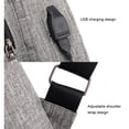 thumbnail image 3 of Sonducket Bolso De Hombro Multifuncional Para Viajes Y Senderismo - Bolsos Resistentes Y Expandibles Para Hombres Bolso Para Hombres Riñonera Type3 NO3, 3 of 6