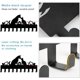 thumbnail image 4 of Llavero con forma de perro y gato, con gancho de metal, decorativo, con 10 ganchos, para colgar en la pared, para la entrada, para paraguas y llavero personalizado., 4 of 9