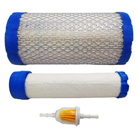 Air Filter Kit And Fuel Filter For John Deere 1026R F680 HPX615E Fits M113621