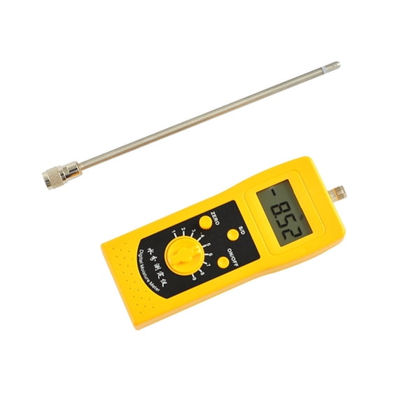 Sawdust Moisture Meter, Wood Chip Moisture Meter, Measuring Range 0-80, Accuracy 0.5 ,Leak Detection & Water Damage