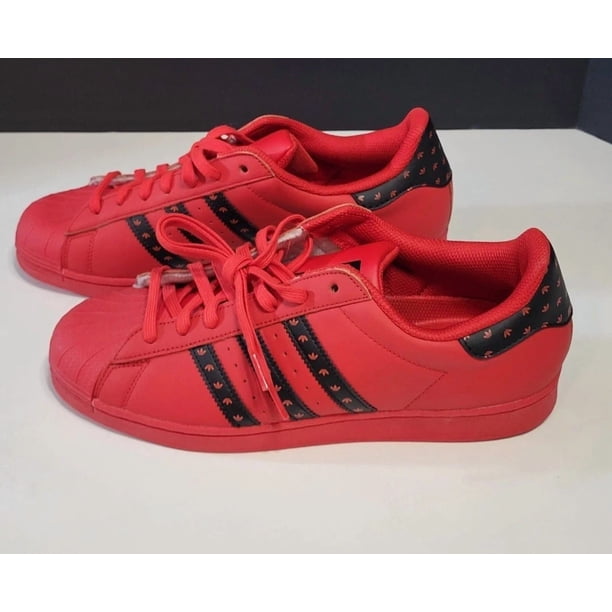 Ad-id-as Superstar Shoes Scarlet Core Black ID9773 Mens Size 10.5