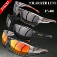 thumbnail image 1 of LOISRUBY Lunettes de Soleil Polarisées UV400 Cyclisme Conduite Sport Extérieur Mode Pêche Course Hommes Femmes, 1 of 5