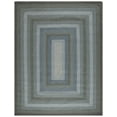 thumbnail image 2 of SAFAVIEH Braided Dorinda Bordered Reversible Area Rug, Light Blue/Green, 8' x 10', 2 of 12