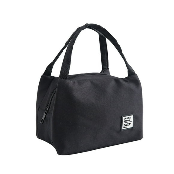 12 Can Bag with Hard Liner Thermal Lunch Containers for Women Work Bag for Women with Lunch Compartment Washable Lunch Bag Insulated Womens Lunch Bags Large Portable Zipper Lunch Hand Held Lunch Bag