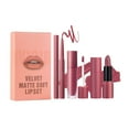 thumbnail image 2 of Matte Lipstick Set Waterproof Long Lasting Lip Gloss Lip Liner 3-in-1 Lip Makeup Kit Non Stick Cup Nude Velvet Finish Soft Smooth Texture, 2 of 6