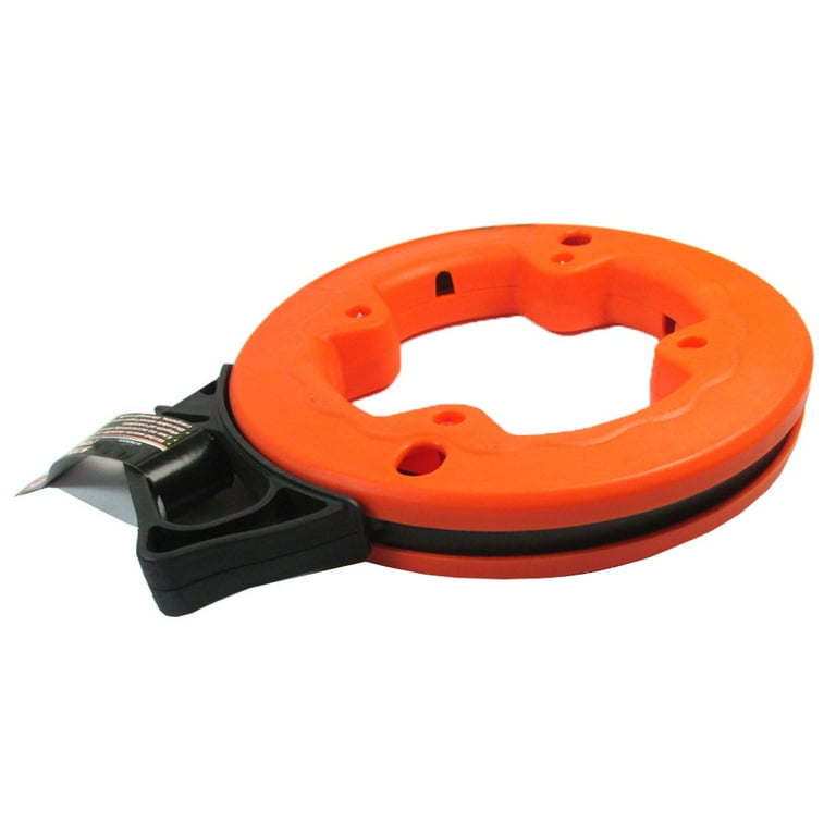25 Ft Steel Fish Tape Electrical Puller Line Wire Wall Cable Equipment Tool Home