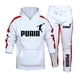 thumbnail image 2 of Conjunto de sudadera con capucha y pantalones de chándal para hombre, conjuntos de gimnasio de alta calidad, conjunto de sudadera con capucha deportiva informal para otoño e invierno, ropa de calle, 2 of 4