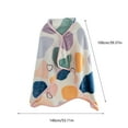 thumbnail image 4 of Wearable Blanket with Buttons Ultra Soft Warm Wrap Shawl Poncho for Women Comfy Office Chair Lap Sofa Bed Travel Cape Cover All Season Cozy Throw, 4 of 6